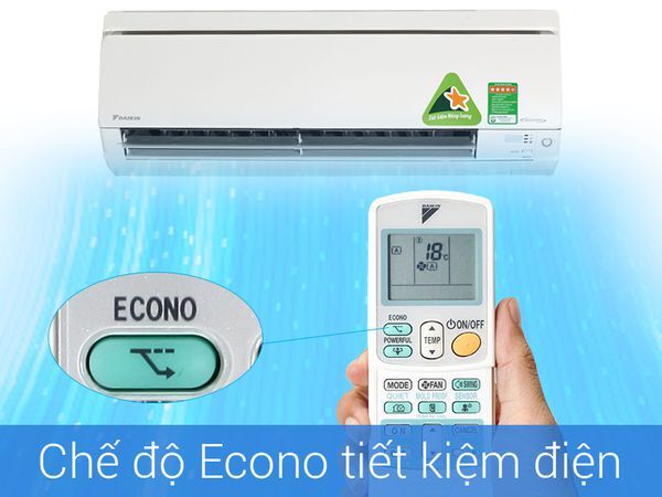 Chế độ Econo làm lạnh nhanh tiết kiệm điện