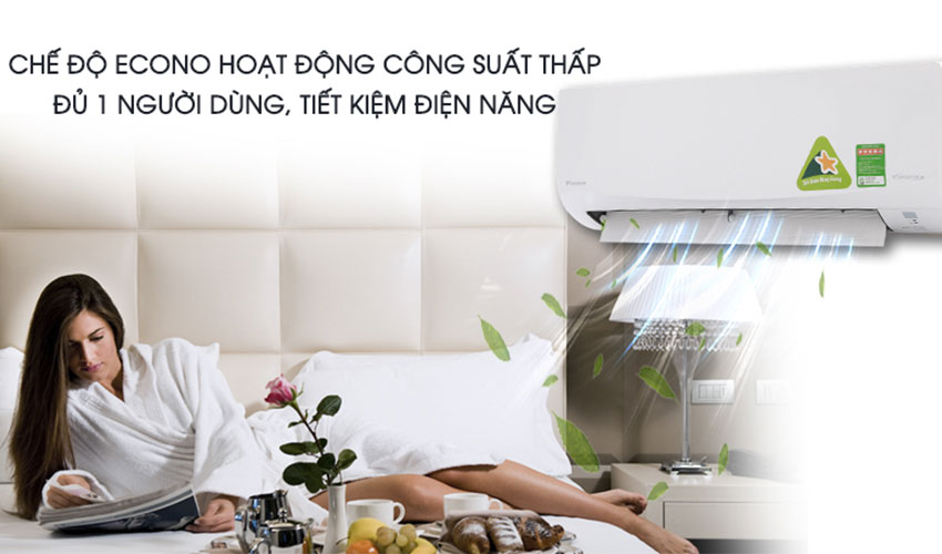 Chế độ Econo tiết kiệm điện năng Chế độ Econo tiết kiệm điện năng