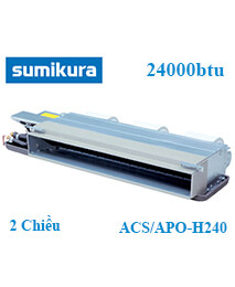 Điều hòa âm trần nối ống gió Sumikura ACS/APO-H240 2 Chiều 24000btu
