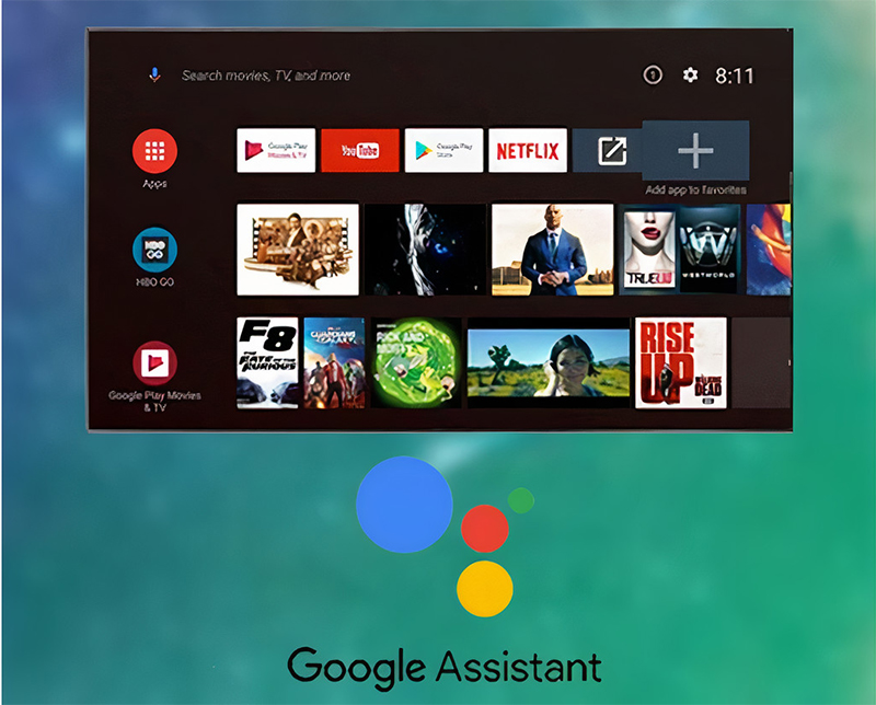 Android Tivi Sharp 32 inch 2T-C32BG1X Tích hợp Trợ lý Google Assitant