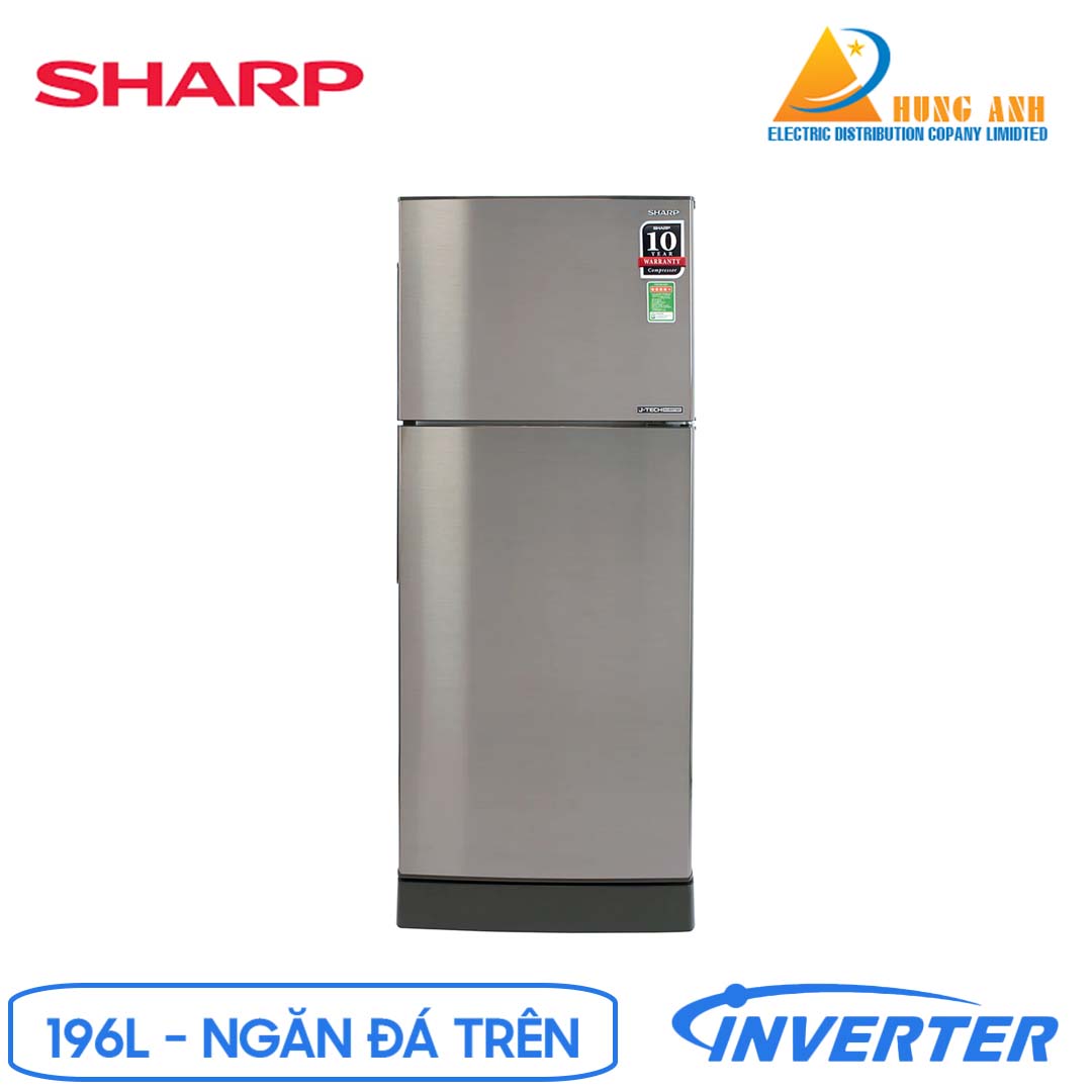 Tủ lạnh Sharp SJ-191E-SL 180 lít - dienmayxanh.com