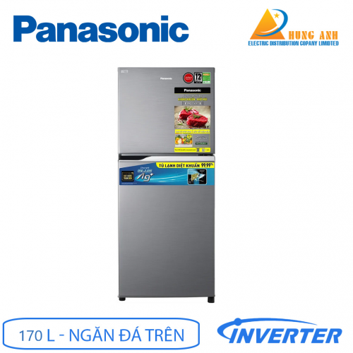Tủ lạnh Panasonic Inverter 170 lít NR-BA190PP