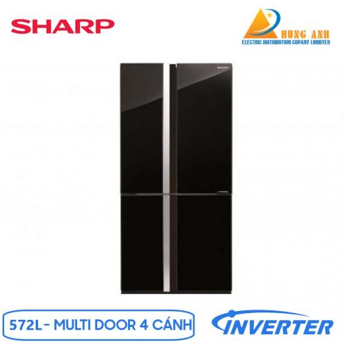 Tủ lạnh Sharp Inverter 572 lít SJ-FXP640VG-BK