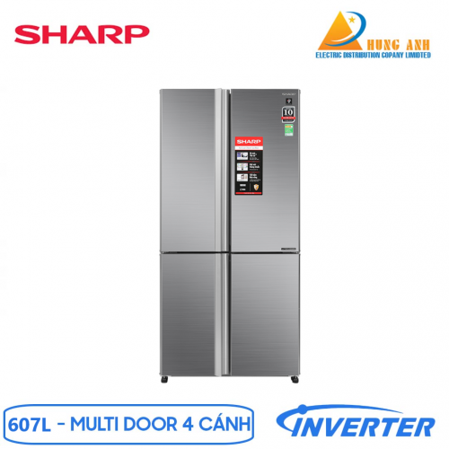 ủ lạnh Sharp Inverter 607 lít SJ-FXPI689V-RS