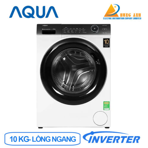 Máy Giặt Aqua Inverter 10 Kg AQD-A1000G.W