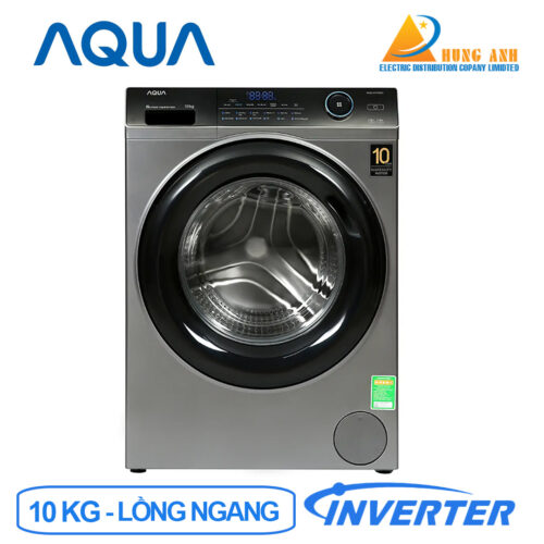 Máy Giặt Aqua Inverter 10 Kg AQD-A1000G.S