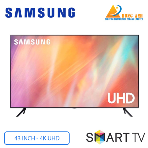 Smart Tivi Samsung 4K 43 inch UA43AU7002 dienmaynhapkhaugiare.com.vn