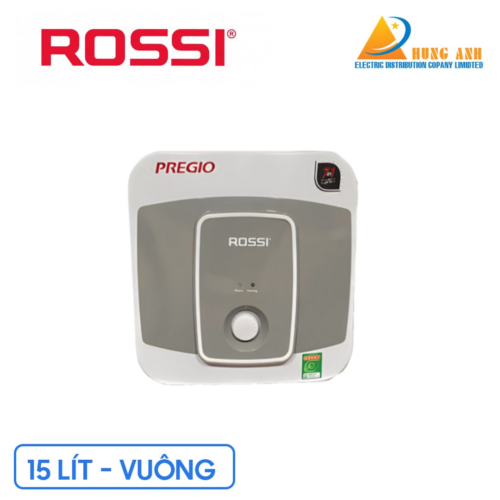 Bình nóng lạnh Rossi Pregio 15SQ 15 lít vuông