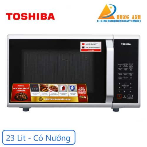 Lò vi sóng có nướng Toshiba ER-SGS23(S1)VN 23 lít