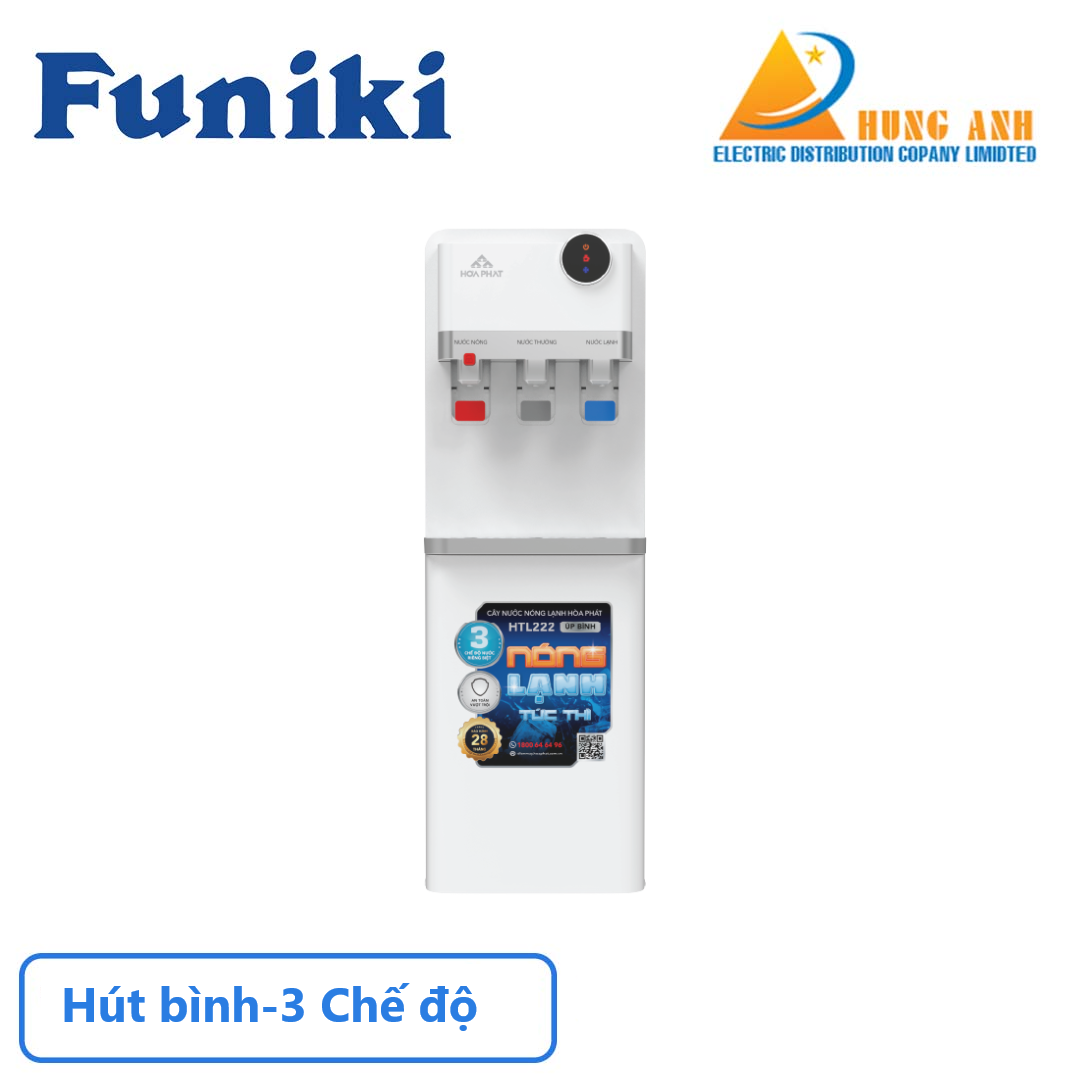 Cây nước nóng lạnh úp bình Hòa Phát HTL222